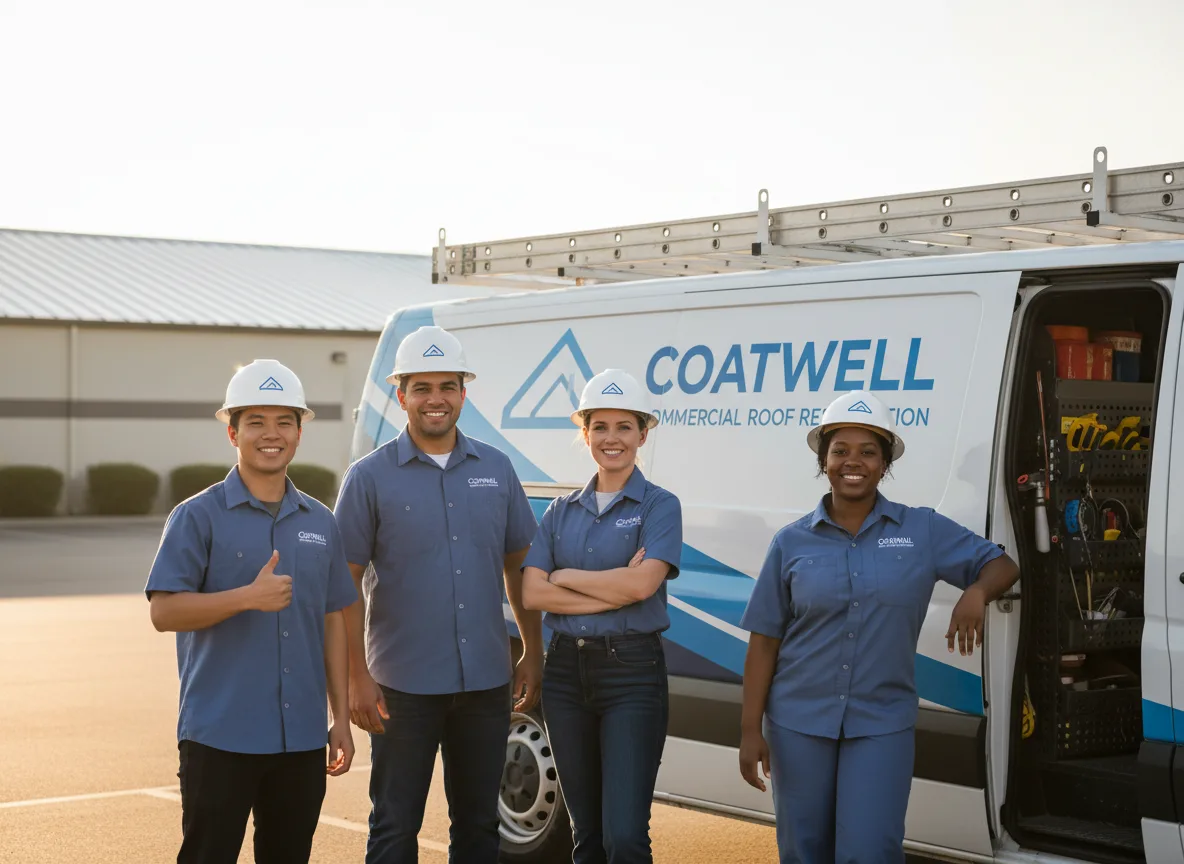 Commercial roof coating company in Pecatonica, IL